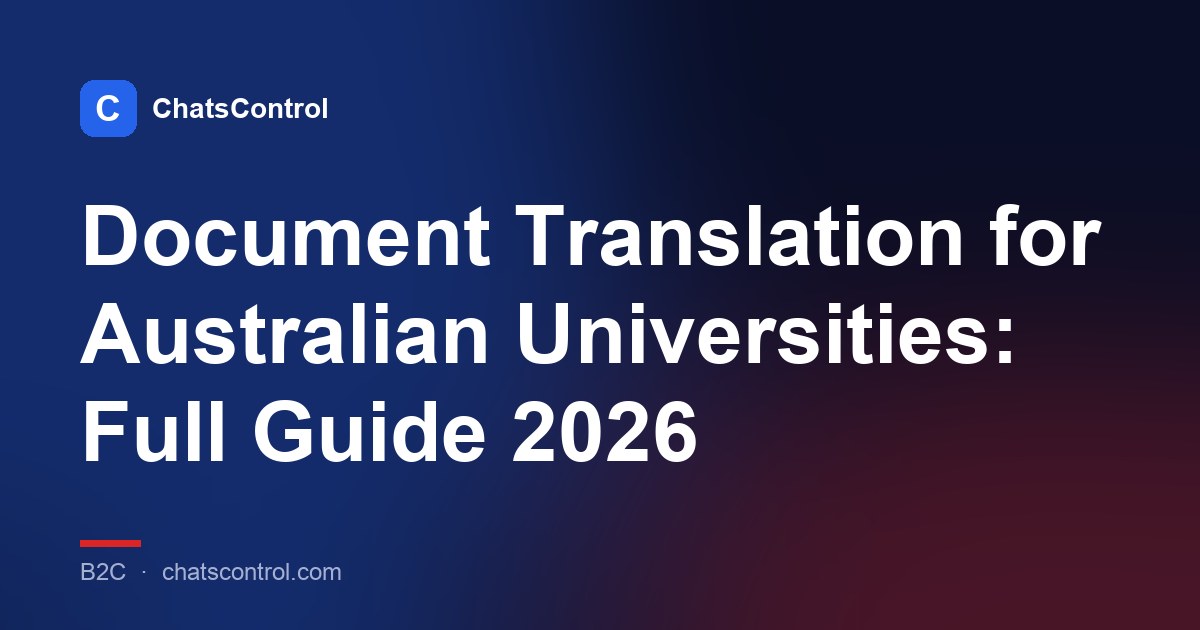 Document Translation for Australian Universities: Full Guide 2026