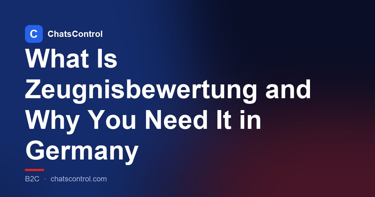 What Is Zeugnisbewertung and Why You Need It in Germany