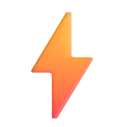 Lightning emoji