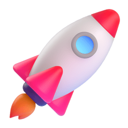Rocket emoji